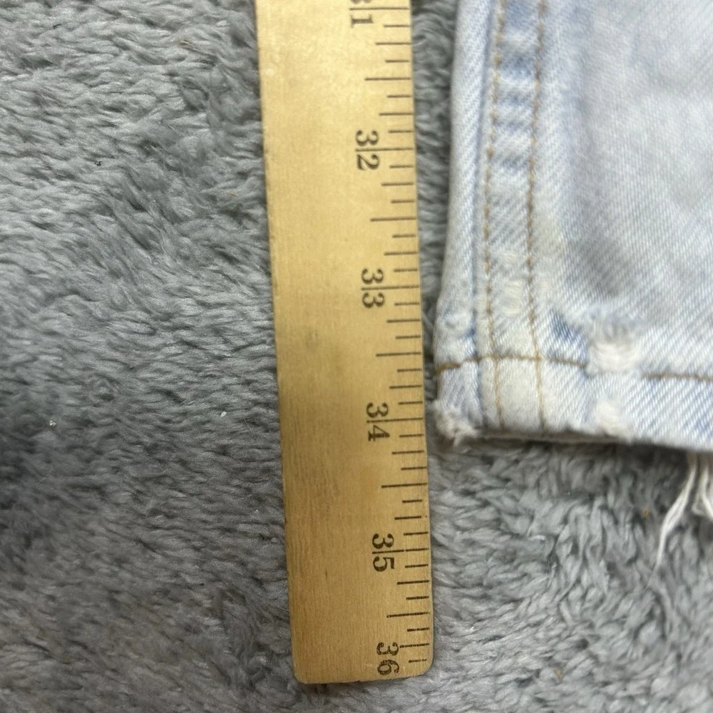 Vintage Levis 550 Jeans Mens 34x34 Relaxed Fit Made USA‎ Holes Stains 90s Denim